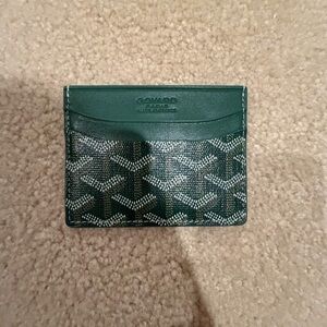 Green Goyard Card Holder | Brand New | Fast Delivery!